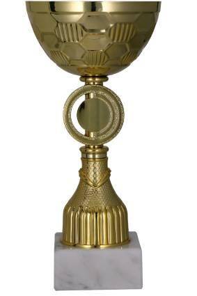 Metal cup Gold – Black