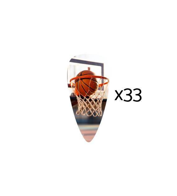 Sticker (33 pieces) - basketball