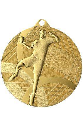 Medal gold 50 mm - handball