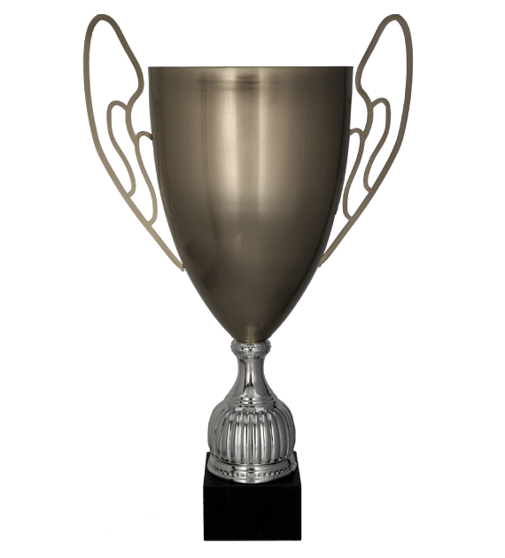 Puchar metalowy srebrny