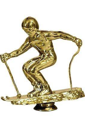 Figurka plastikowa - sporty zimowe - narty zjazd - F602/G