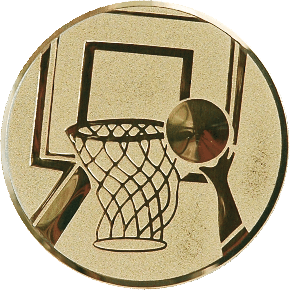 Wklejka aluminiowa - koszykówka