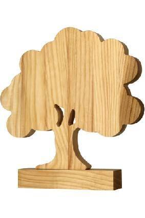 Trofeum drewniane - drzewo - ekologia