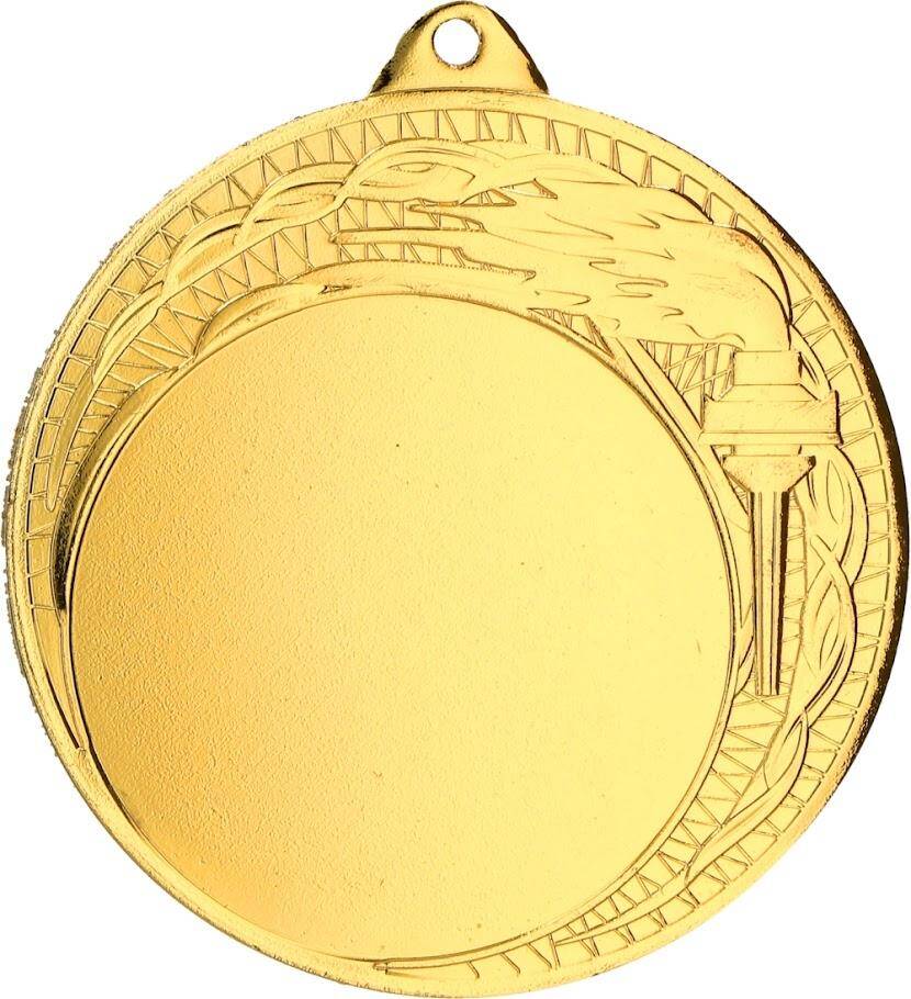 Medal gold 70 mm