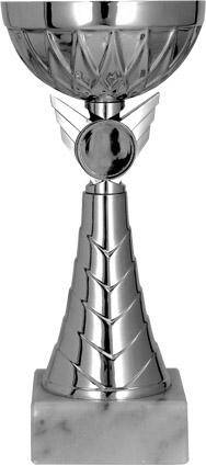 Puchar metalowy srebrny