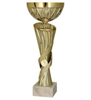 Metal cup Gold