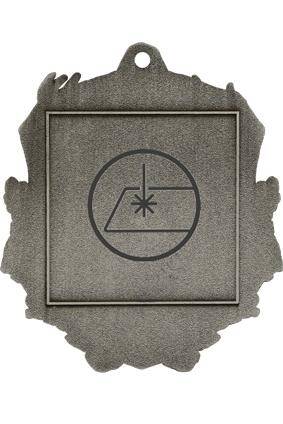 Medal srebrny z grawerem na laminacie