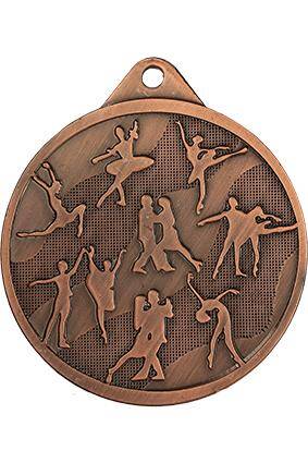 Medal brązowy 50 mm - taniec