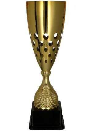 Metal cup gold