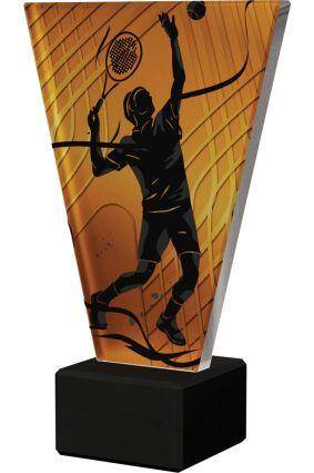Glass award – tennis player