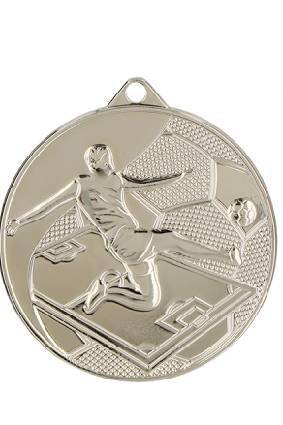 Medal srebrny 50 mm – piłka nożna