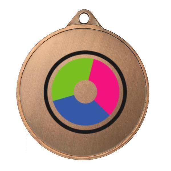 Medal brązowy z nadrukiem kolorowym LuxorJet