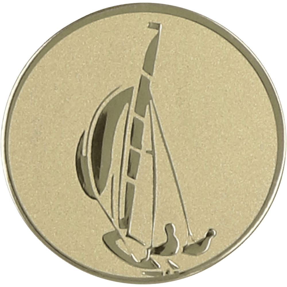 Wklejka aluminiowa - żaglówka