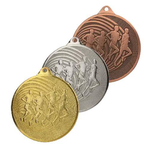 Medal złoty 70 mm - biegi