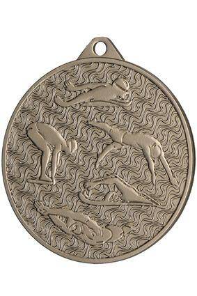 Medal srebrny 45 mm - pływanie