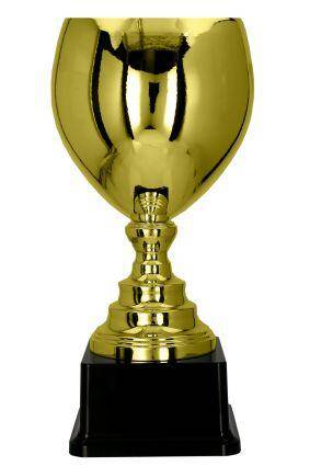 Metal cup gold