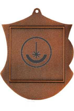Medal brązowy z grawerem bezpośrednim