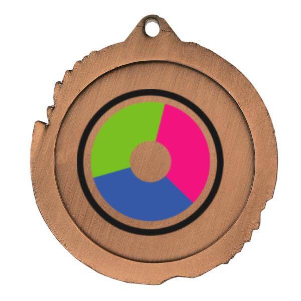 Medal brązowy z nadrukiem kolorowym LuxorJet
