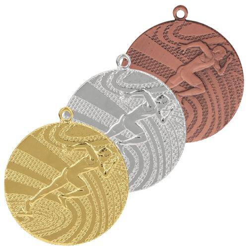 Medal złoty 40 mm - biegi
