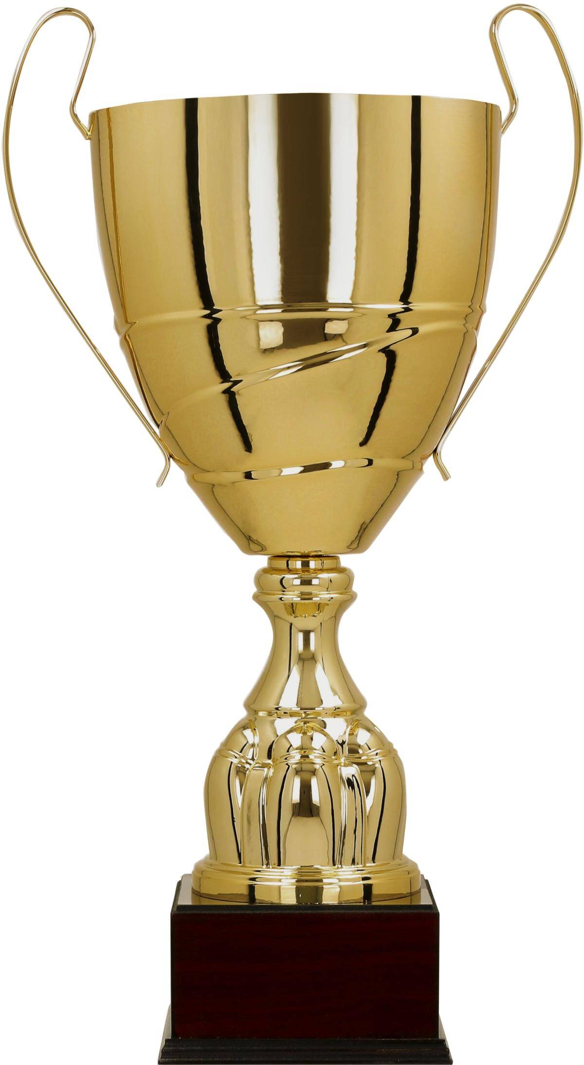 Metal cup gold