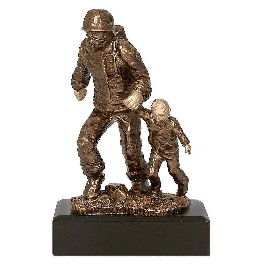Statuetka odlewana - strażactwo
