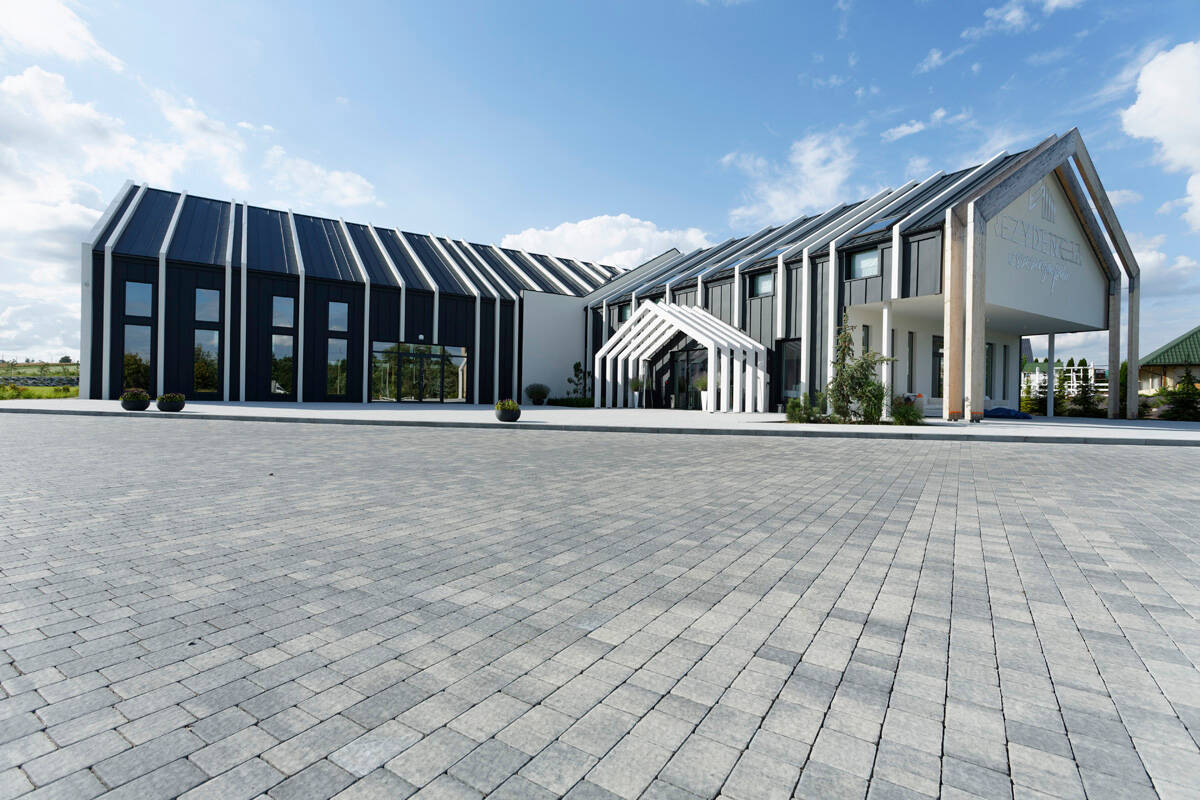 Kostka brukowa Trento firmy Polbruk-realizacja