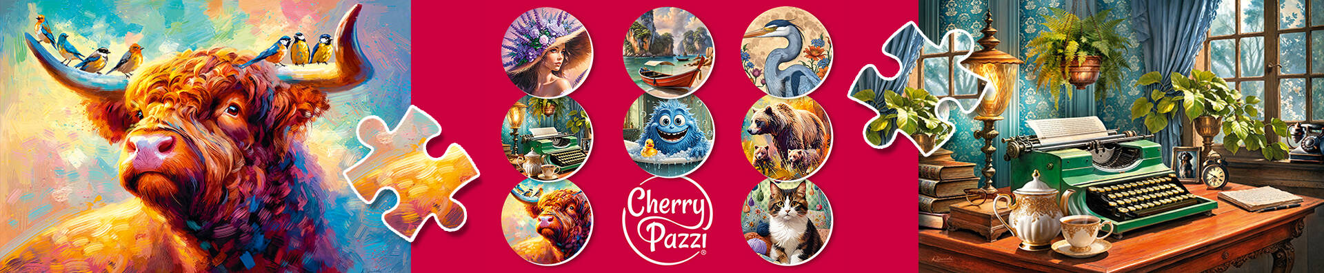 Baner główny zabawki CherryPazzi