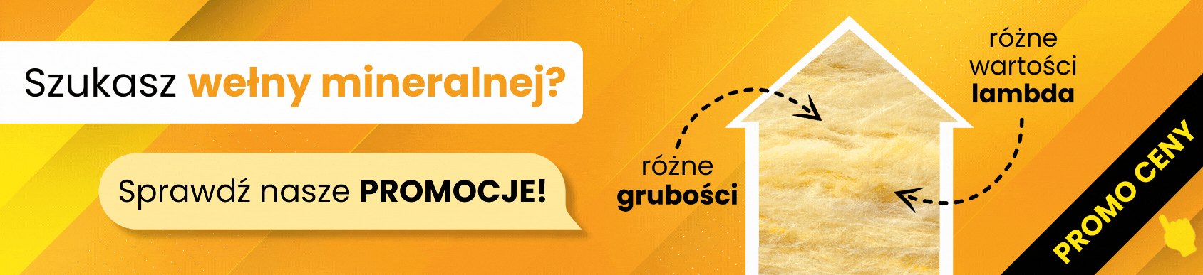 Wełna mineralna - promocja w budowlanym sklepie internetowym Lubar