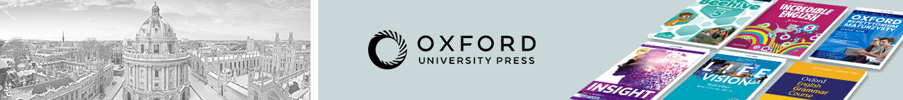 Baner główny strona Oxford Univeristy Press