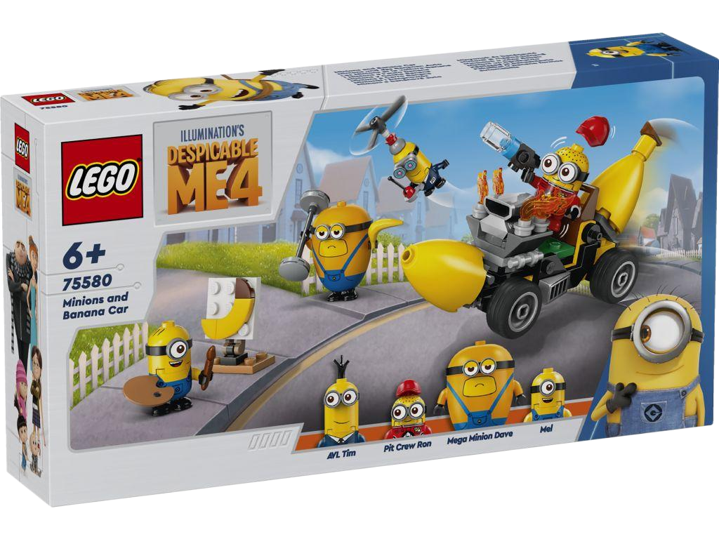 LEGO ®75580 GIRLS FIRST Minionki i bananowóz
