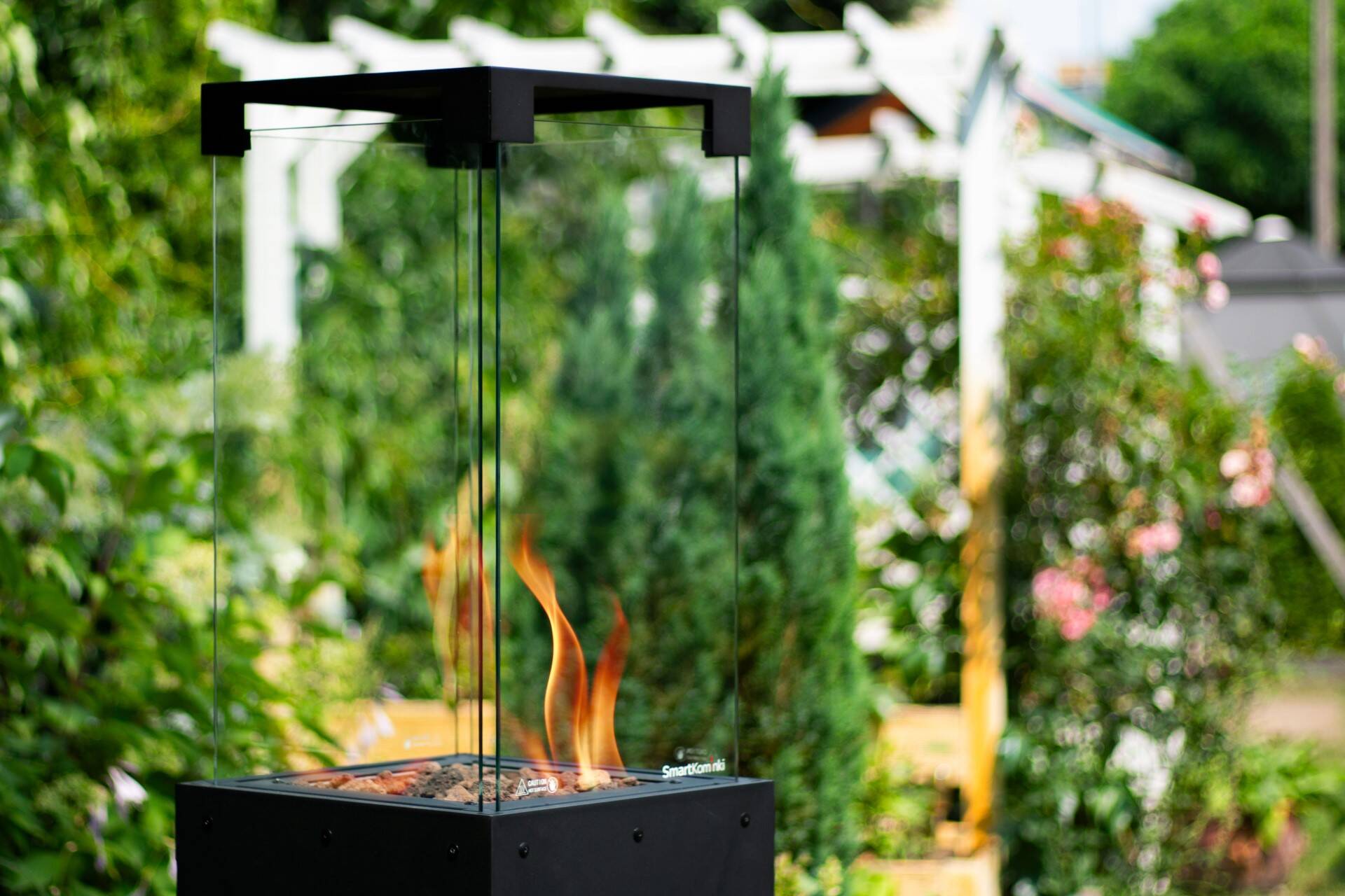 ogrzewacz gazowy madera - kominek zewnętrzny ogrodowy na taras