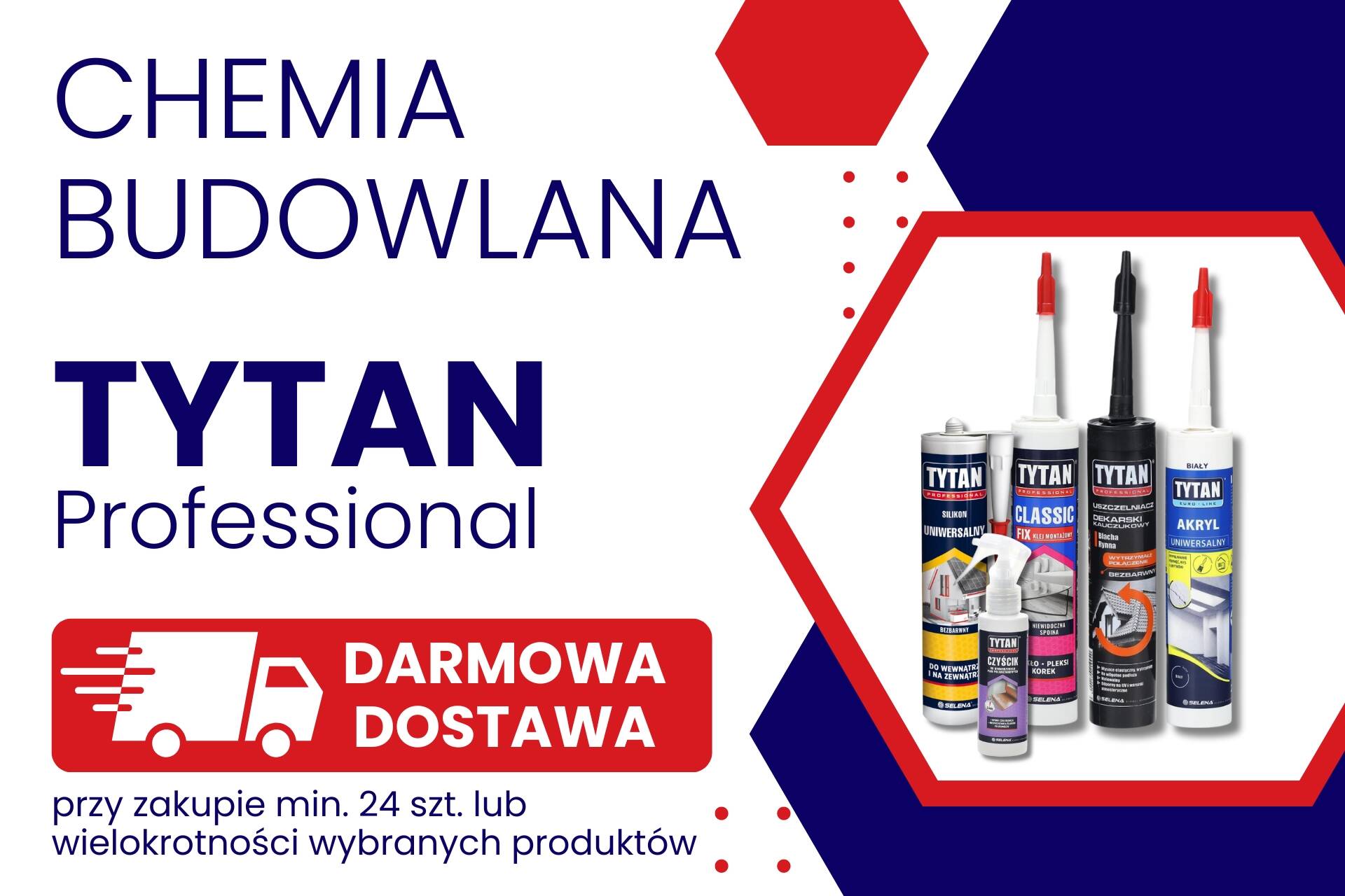 Tytan Professional chemia budowlana - promocja - darmowa dostawa w sklepie Lubar