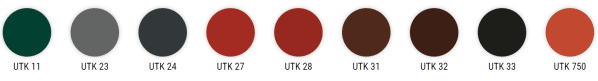 Kolory BP2 w powłoce ULIMAT UTK