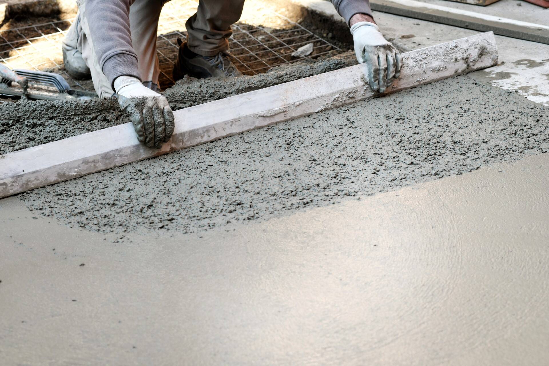 Robienie tarasu z betonu