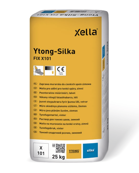 Zaprawa Ytong-Silka FIX 101 zimowa do cienkich spoin